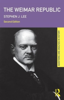 The Weimar Republic, Paperback Book The Weimar Republic, Paperback Book