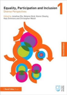 Equality, Participation and Inclusion : Diverse Perspectives Volume 1, Paperback Equality, Participation and Inclusion : Diverse Perspectives Volume 1, Paperback