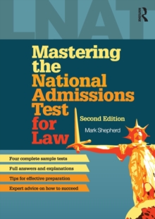 Mastering the National Admissions Test for Law, Paperback Book Mastering the National Admissions Test for Law, Paperback Book