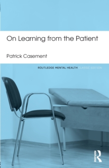 On Learning from the Patient, Paperback Book On Learning from the Patient, Paperback Book