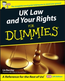 UK Law and Your Rights For Dummies, Paperback Book UK Law and Your Rights For Dummies, Paperback Book