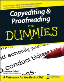 Copyediting & Proofreading for Dummies, Paperback Book Copyediting & Proofreading for Dummies, Paperback Book