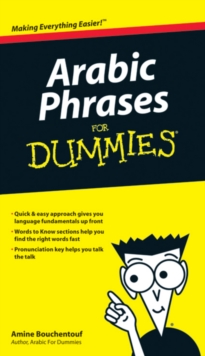 Arabic Phrases For Dummies, Paperback Book Arabic Phrases For Dummies, Paperback Book