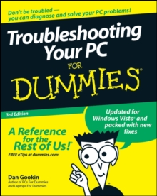 Troubleshooting Your PC For Dummies, Paperback Book Troubleshooting Your PC For Dummies, Paperback Book