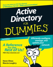 Active Directory for Dummies, 2nd Edition, Paperback Book Active Directory for Dummies, 2nd Edition, Paperback Book
