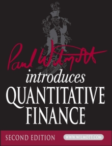 Paul Wilmott Introduces Quantitative Finance, Mixed media product Book Paul Wilmott Introduces Quantitative Finance, Mixed media product Book