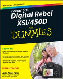 Canon EOS Digital Rebel XSi/450D For Dummies, Paperback Book Canon EOS Digital Rebel XSi/450D For Dummies, Paperback Book