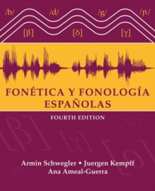 Fonetica Y Fonologias Espanolas, Paperback Book Fonetica Y Fonologias Espanolas, Paperback Book