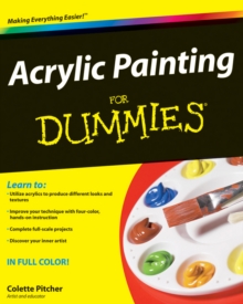 Acrylic Painting For Dummies, Paperback Book Acrylic Painting For Dummies, Paperback Book