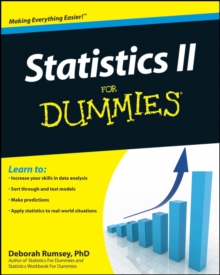 Statistics II For Dummies, Paperback Book Statistics II For Dummies, Paperback Book