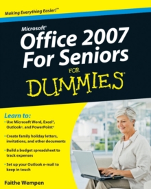 Microsoft Office 2007 for Seniors For Dummies, Paperback Book Microsoft Office 2007 for Seniors For Dummies, Paperback Book