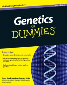 Genetics for Dummies, 2nd Edition, Paperback Book Genetics for Dummies, 2nd Edition, Paperback Book