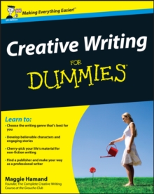Creative Writing For Dummies, Paperback Book Creative Writing For Dummies, Paperback Book