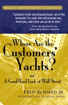Where Are the Customers' Yachts? Or a Good Hard Look at Wall Street, Paperback Book Where Are the Customers' Yachts? Or a Good Hard Look at Wall Street, Paperback Book