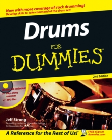 Drums for Dummies, 2nd Edition, Paperback Book Drums for Dummies, 2nd Edition, Paperback Book