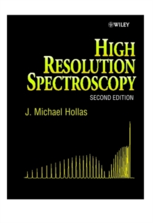 High Resolution Spectroscopy, Hardback Book High Resolution Spectroscopy, Hardback Book