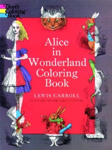 Alice in Wonderland Coloring Book, Paperback Book Alice in Wonderland Coloring Book, Paperback Book