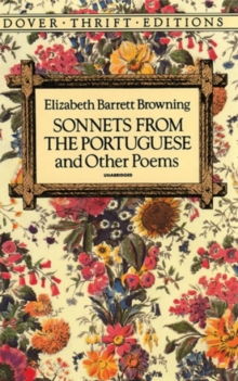 Sonnets from the Portuguese, Paperback Book Sonnets from the Portuguese, Paperback Book