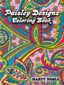 Paisley Designs Coloring Book, Paperback Book Paisley Designs Coloring Book, Paperback Book