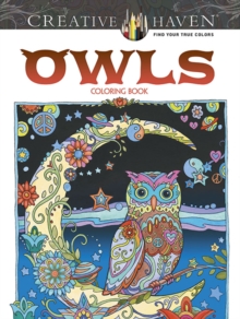 Creative Haven Owls Coloring Book, Paperback Book Creative Haven Owls Coloring Book, Paperback Book