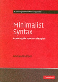 Andrew Radford English Syntax An Introduction Pdf Viewer