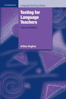Testing for Language Teachers, Paperback Book Testing for Language Teachers, Paperback Book