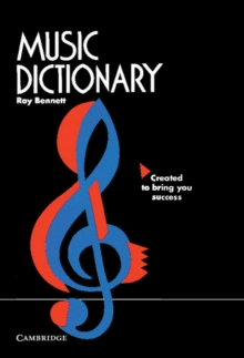 Music Dictionary, Paperback Book Music Dictionary, Paperback Book