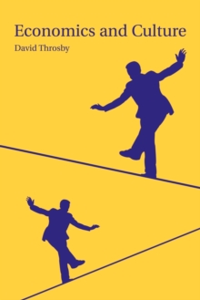 Economics and Culture, Paperback Book Economics and Culture, Paperback Book