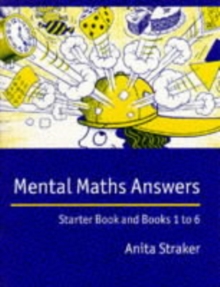 Mental Maths Answer book : Answers, Paperback Book Mental Maths Answer book : Answers, Paperback Book