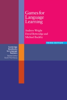 Games for Language Learning, Paperback Book Games for Language Learning, Paperback Book