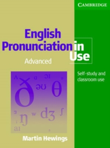 English Pronunciation in Use Advanced Book with Answers, Paperback Book English Pronunciation in Use Advanced Book with Answers, Paperback Book