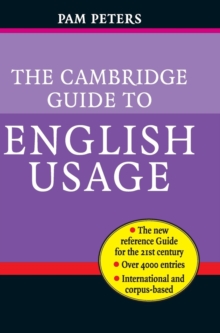 The Cambridge Guide to English Usage, Hardback Book The Cambridge Guide to English Usage, Hardback Book