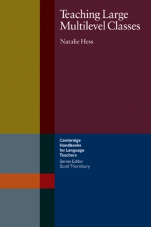 Teaching Large Multilevel Classes, Paperback Teaching Large Multilevel Classes, Paperback