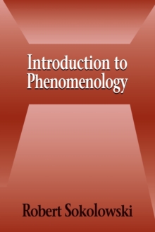 Introduction to Phenomenology, Paperback Book Introduction to Phenomenology, Paperback Book