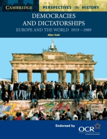 Democracies and Dictatorships : Euorpe and the World 1919-1989, Paperback Book Democracies and Dictatorships : Euorpe and the World 1919-1989, Paperback Book