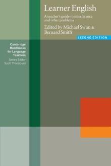 Learner English : A Teacher's Guide to Interference and Other Problems, Paperback Book Learner English : A Teacher's Guide to Interference and Other Problems, Paperback Book