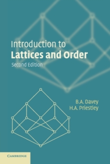 Introduction to Lattices and Order, Paperback Book Introduction to Lattices and Order, Paperback Book