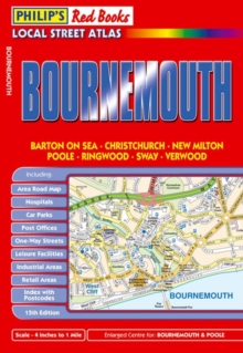 Philip's Red Books Bournemouth, Paperback Book Philip's Red Books Bournemouth, Paperback Book