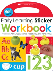 Early Learning Sticker Workbook, Paperback Book Early Learning Sticker Workbook, Paperback Book