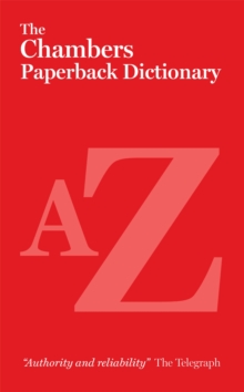 The Chambers Paperback Dictionary, Paperback Book The Chambers Paperback Dictionary, Paperback Book