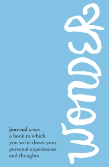 Wonder Journal, Paperback Wonder Journal, Paperback