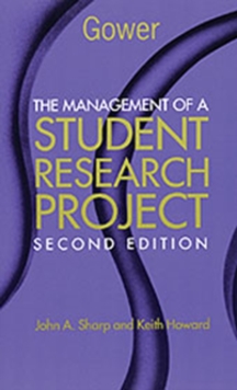 The Management of a Student Research Project, Paperback Book The Management of a Student Research Project, Paperback Book