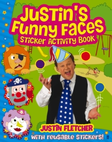 Justin's Funny Faces Sticker Activity Book, Paperback Book Justin's Funny Faces Sticker Activity Book, Paperback Book