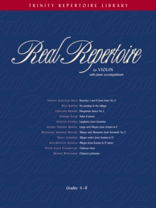 Real Repertoire Violin, Sheet music Book Real Repertoire Violin, Sheet music Book