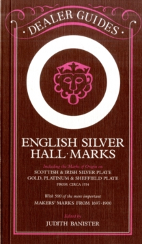English Silver Hallmarks, Paperback Book English Silver Hallmarks, Paperback Book