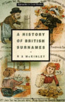 A History of British Surnames, Paperback Book A History of British Surnames, Paperback Book