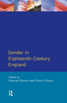 Gender in Eighteenth Century England : Roles, Representations and Responsibilities, Paperback Book Gender in Eighteenth Century England : Roles, Representations and Responsibilities, Paperback Book