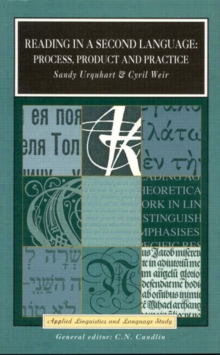 Reading in a Second Language : Process, Product and Practice, Paperback Reading in a Second Language : Process, Product and Practice, Paperback