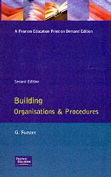 Building Organization and Procedures, Paperback Book Building Organization and Procedures, Paperback Book