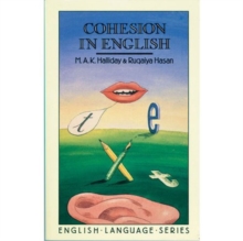 Cohesion in English, Paperback Book Cohesion in English, Paperback Book